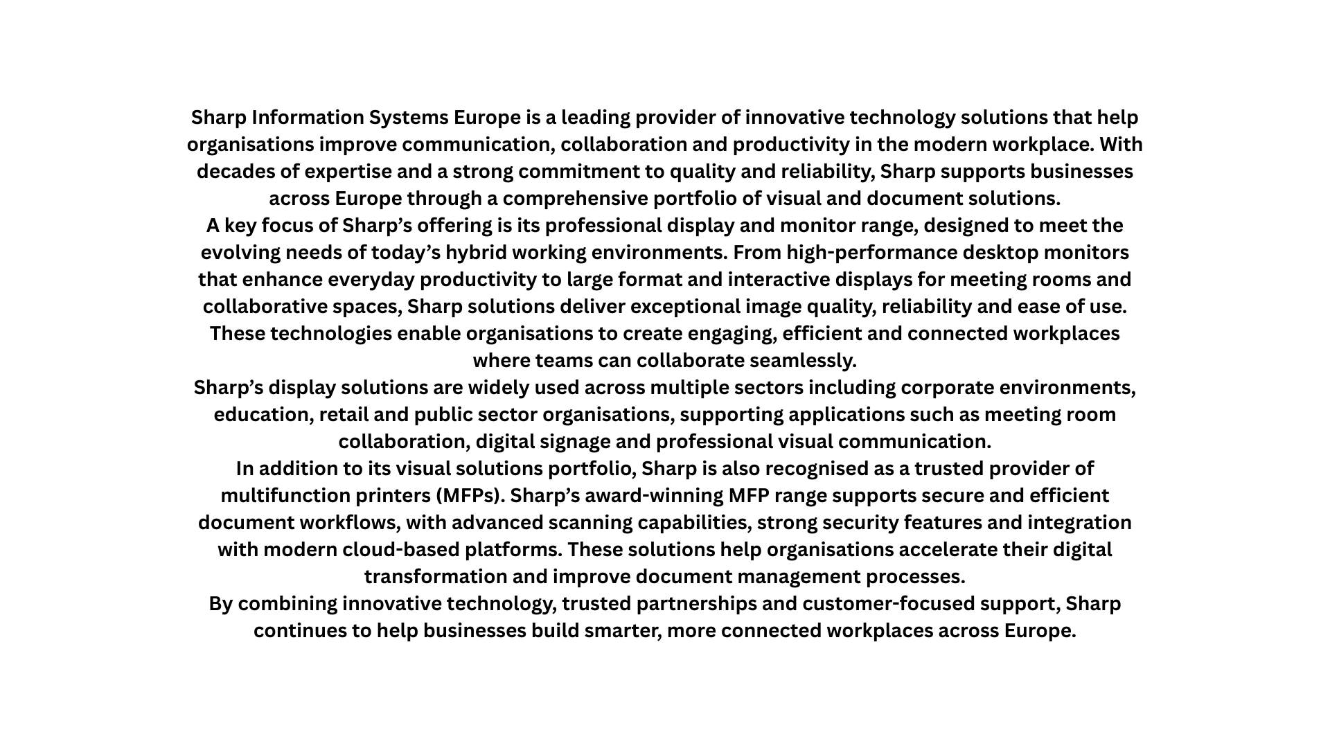 Expo Bios - Sponsors 2026 Sharp