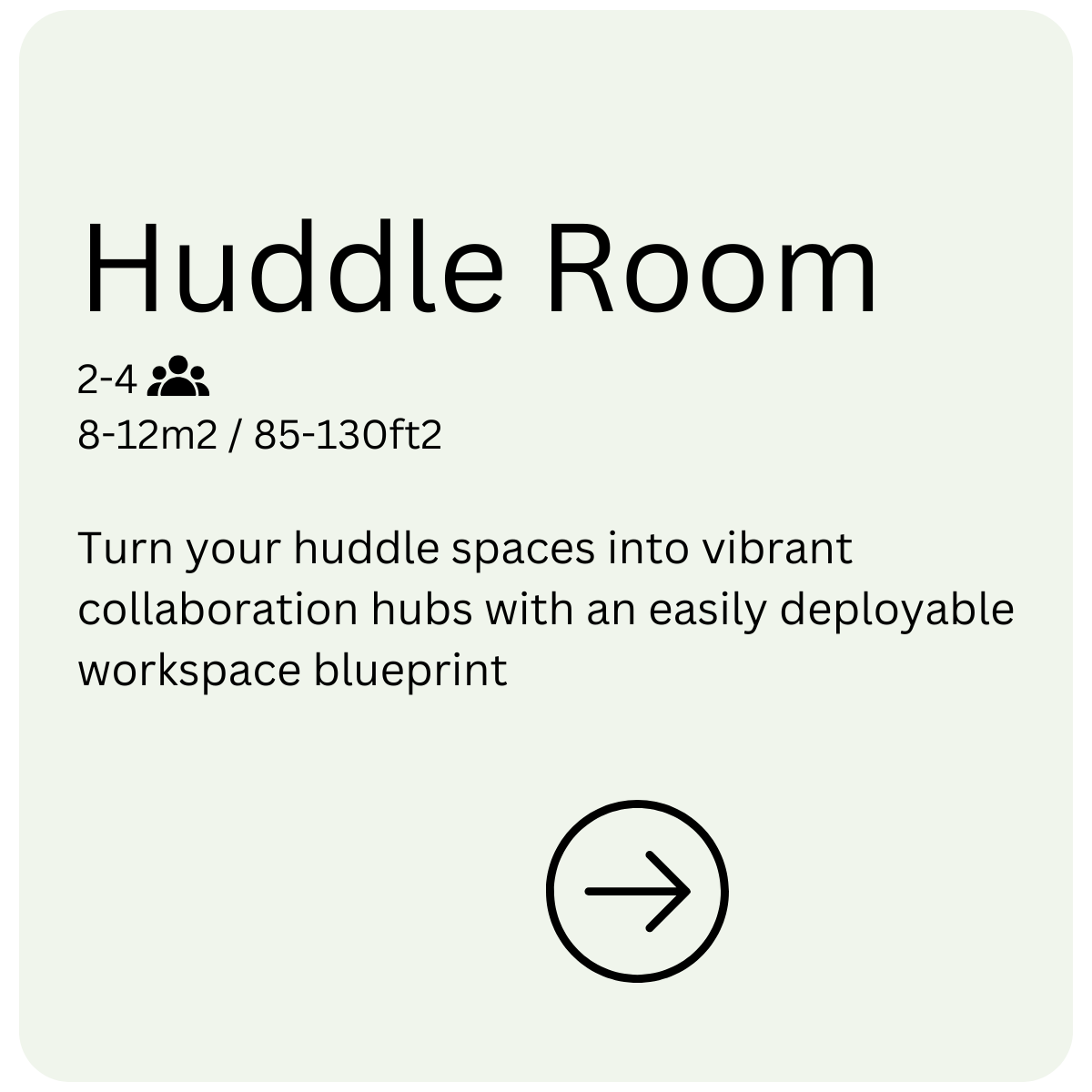 Huddle Room text